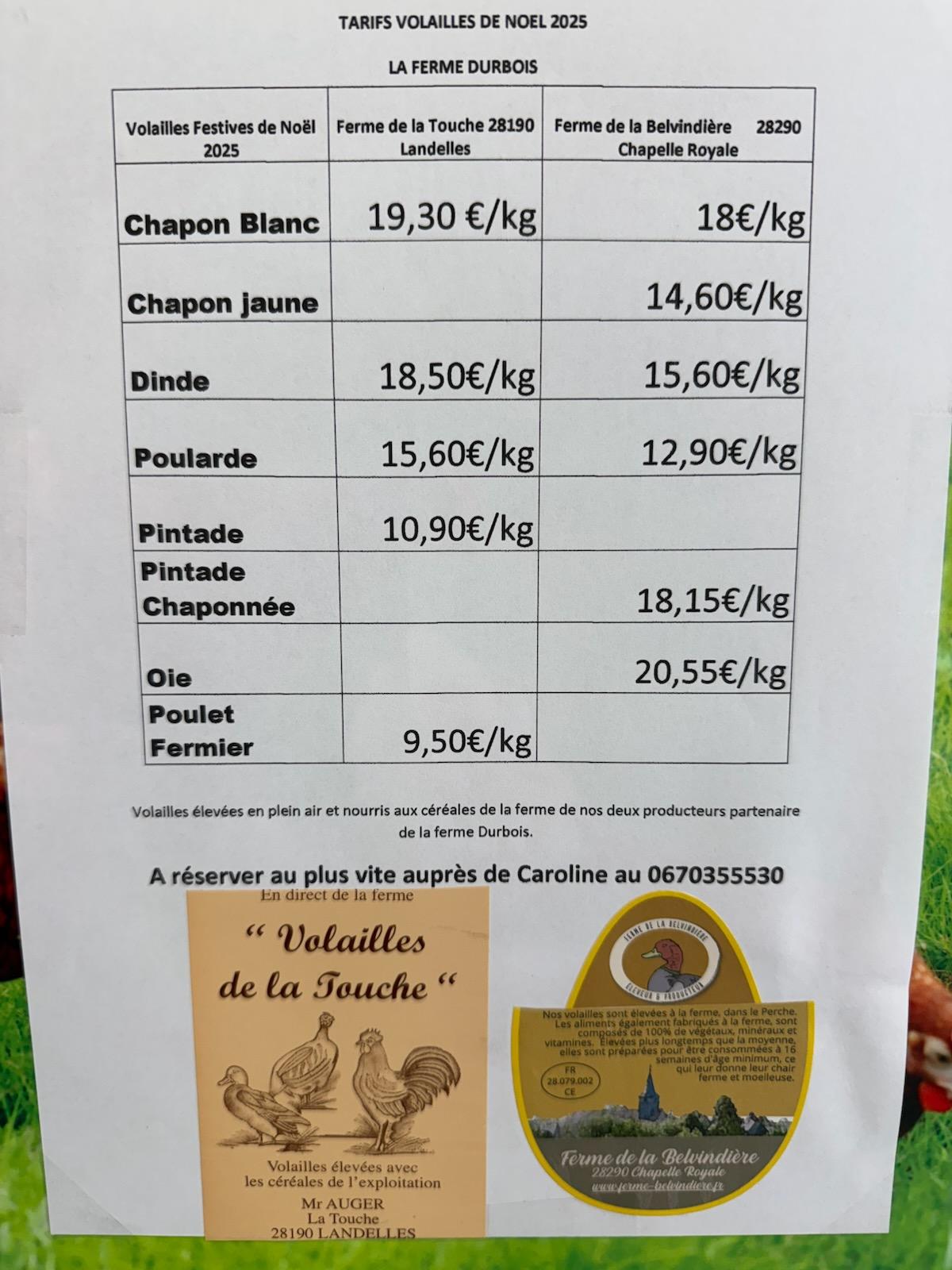 PREPAREZ VOS REPAS DE FETES DE FIN D'ANNEE