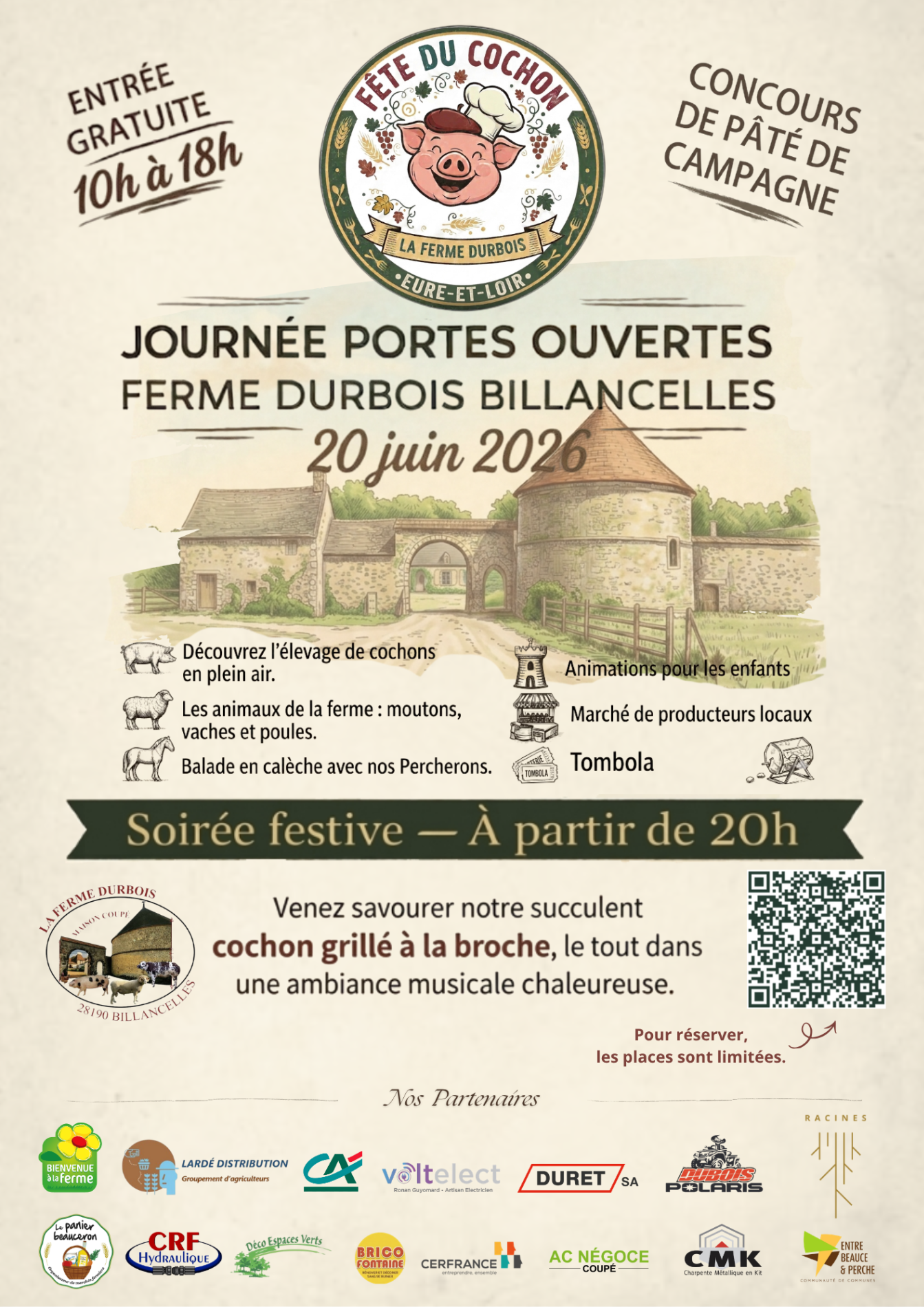 LA FETE DU COCHON : C'EST LE 20 JUIN 2026