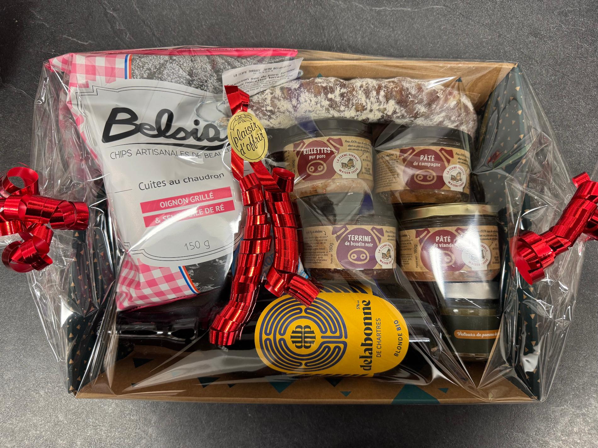 PANIER GARNI PRODUITS  DECOUVERTE