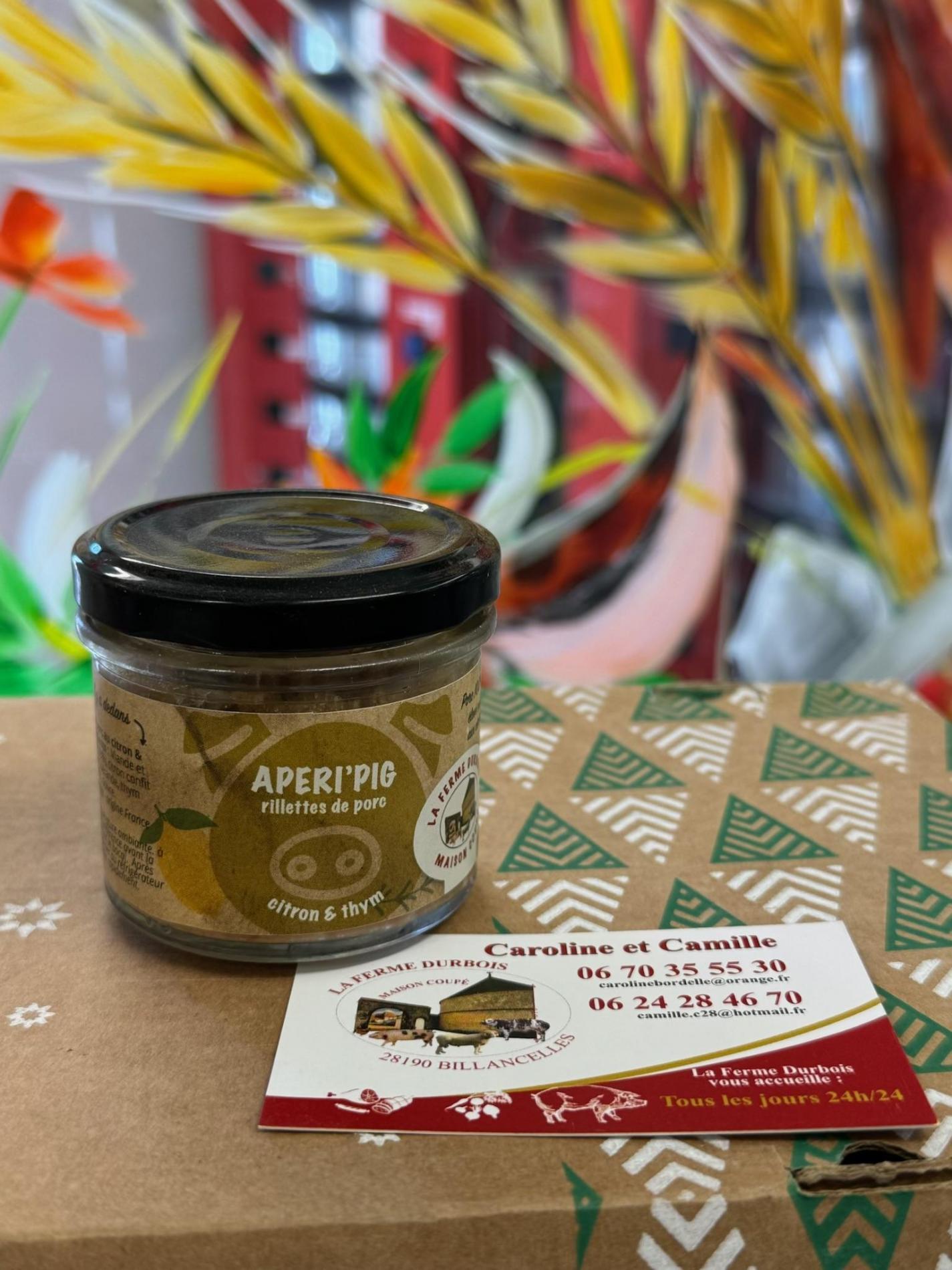 APERI PIG Rillettes aux citrons et thym