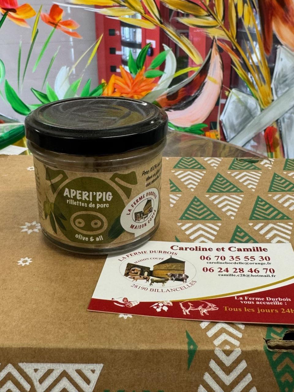 APERI PIG Rillettes aux citrons et thym