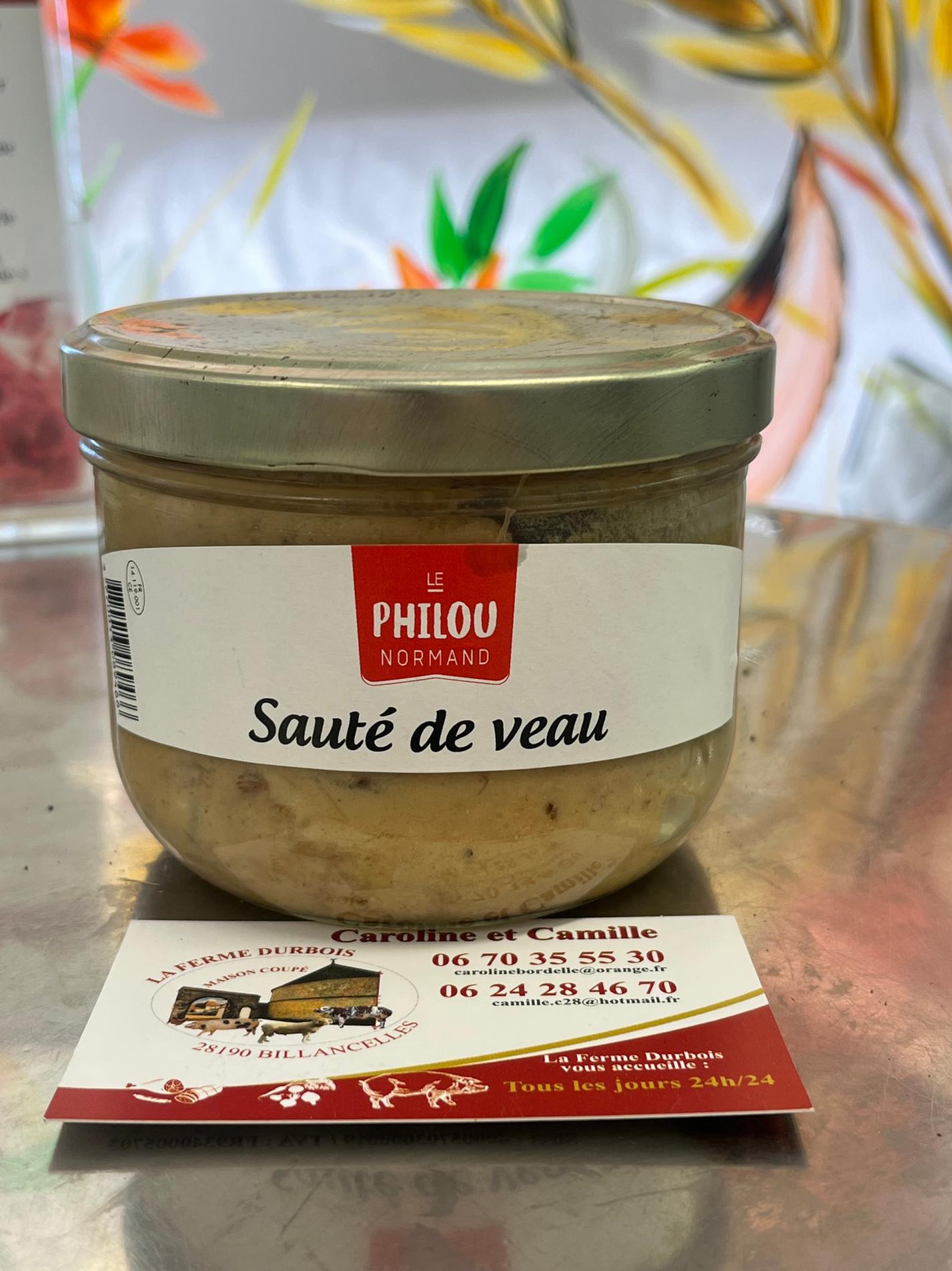 SAUTE DE VEAU CUISINE A LA NORMANDE