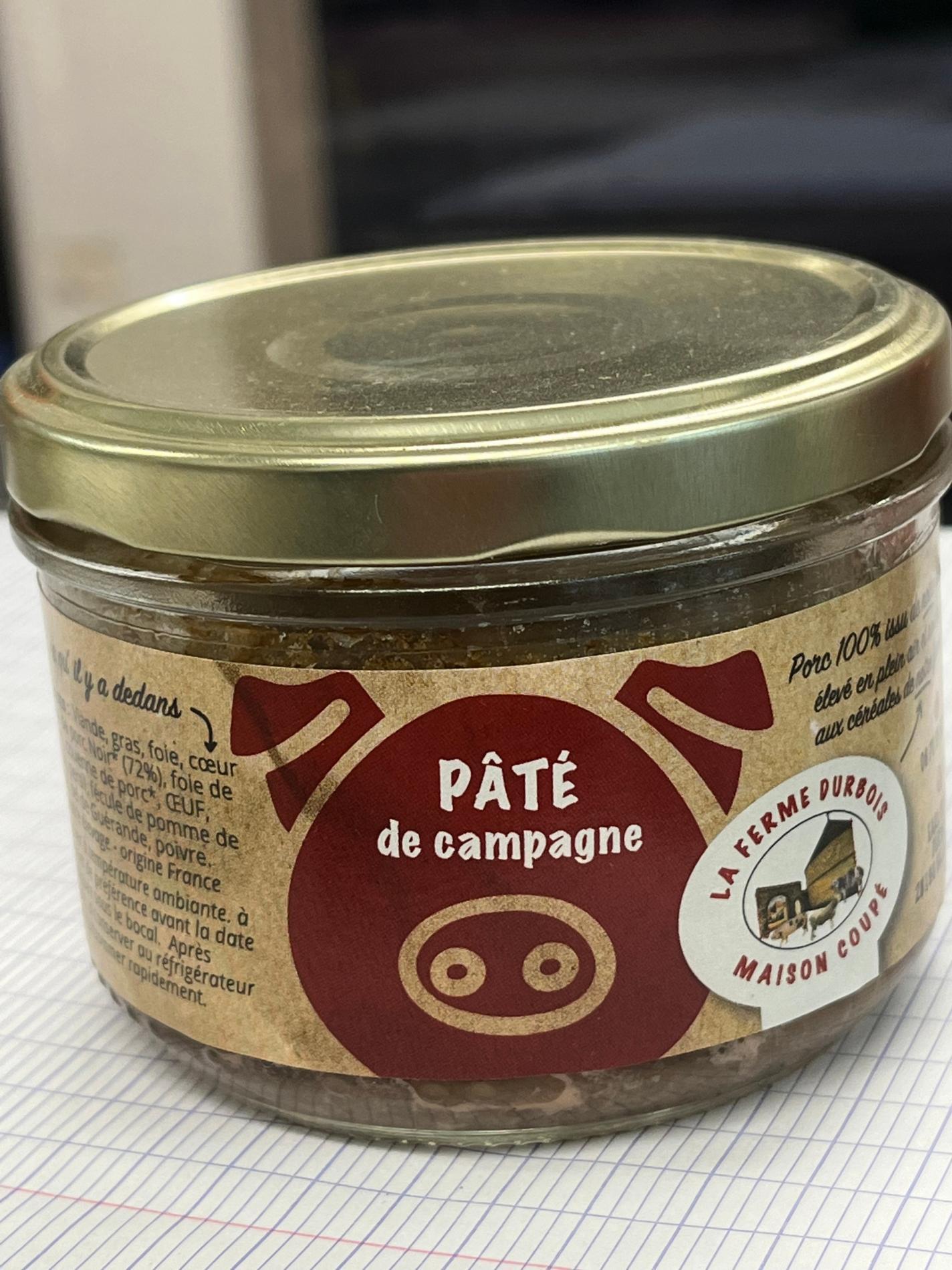 PATE DE CAMPAGNE