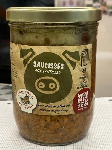 SAUCISSES LENTILLES