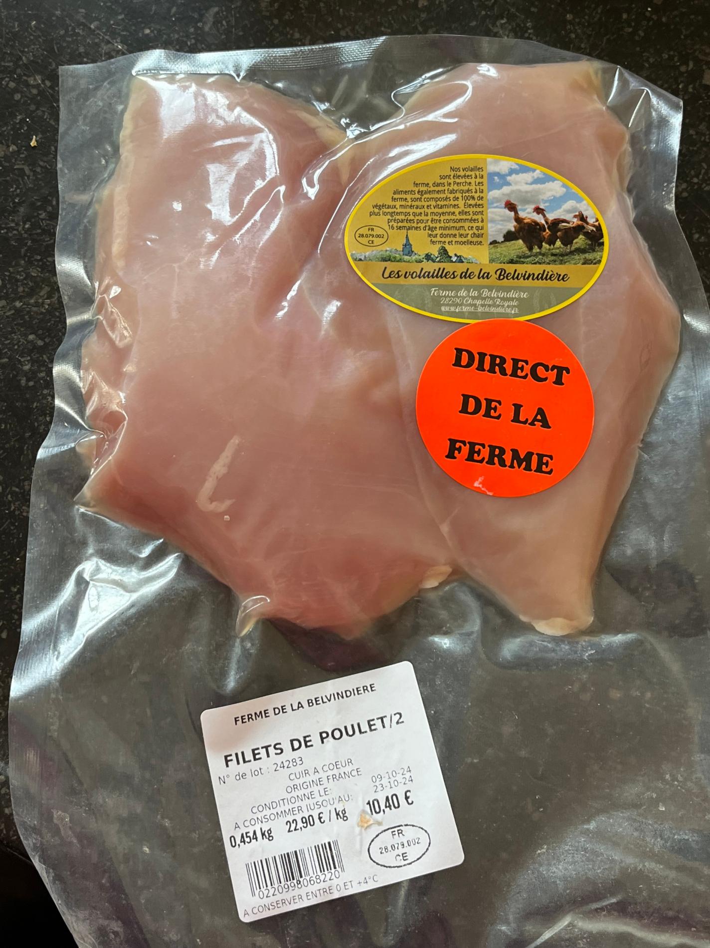 FILETS DE POULET