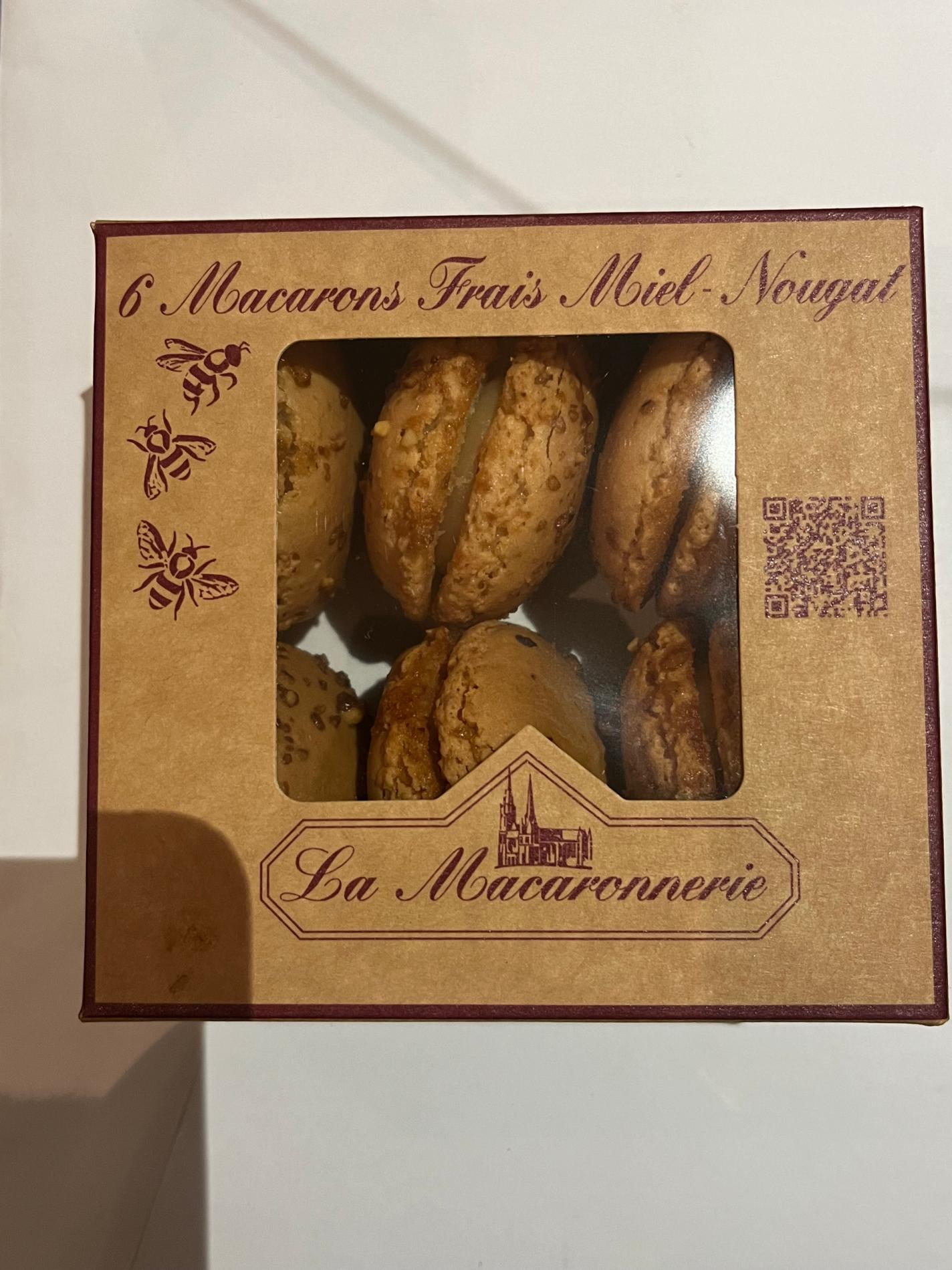 MACARONS MIEL-NOUGAT