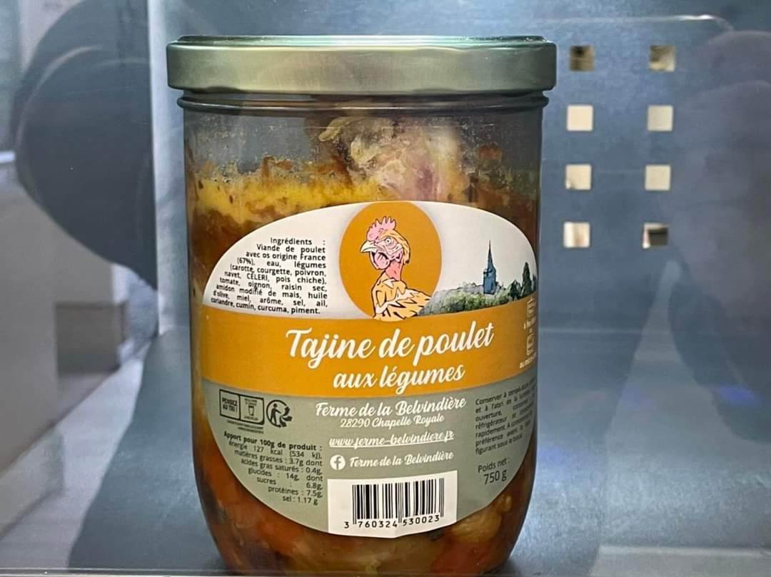 Tajine de poulet