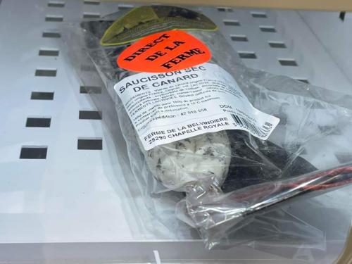 Saucisson sec de canard