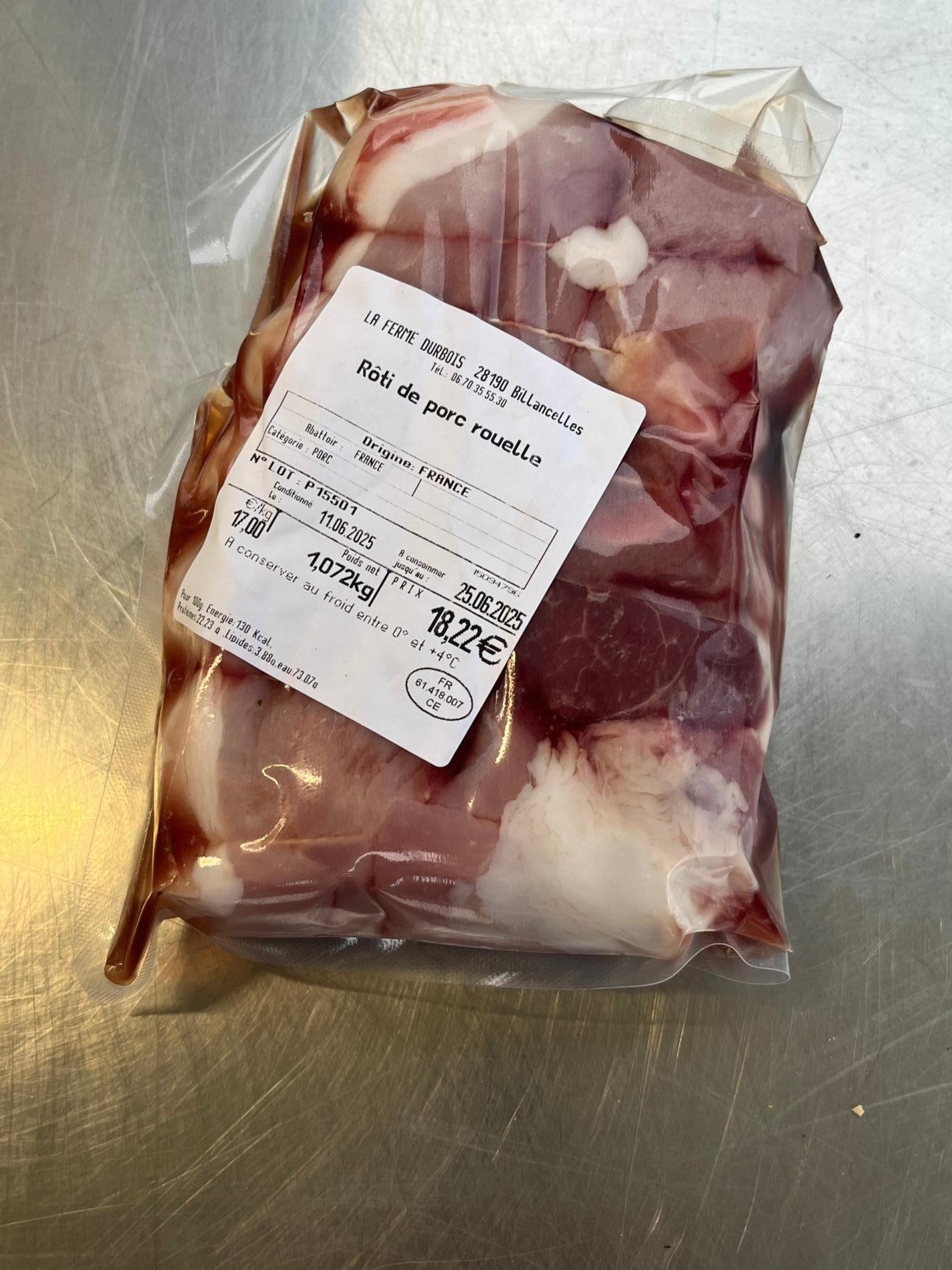 ROTI DE PORC-ROUELLE