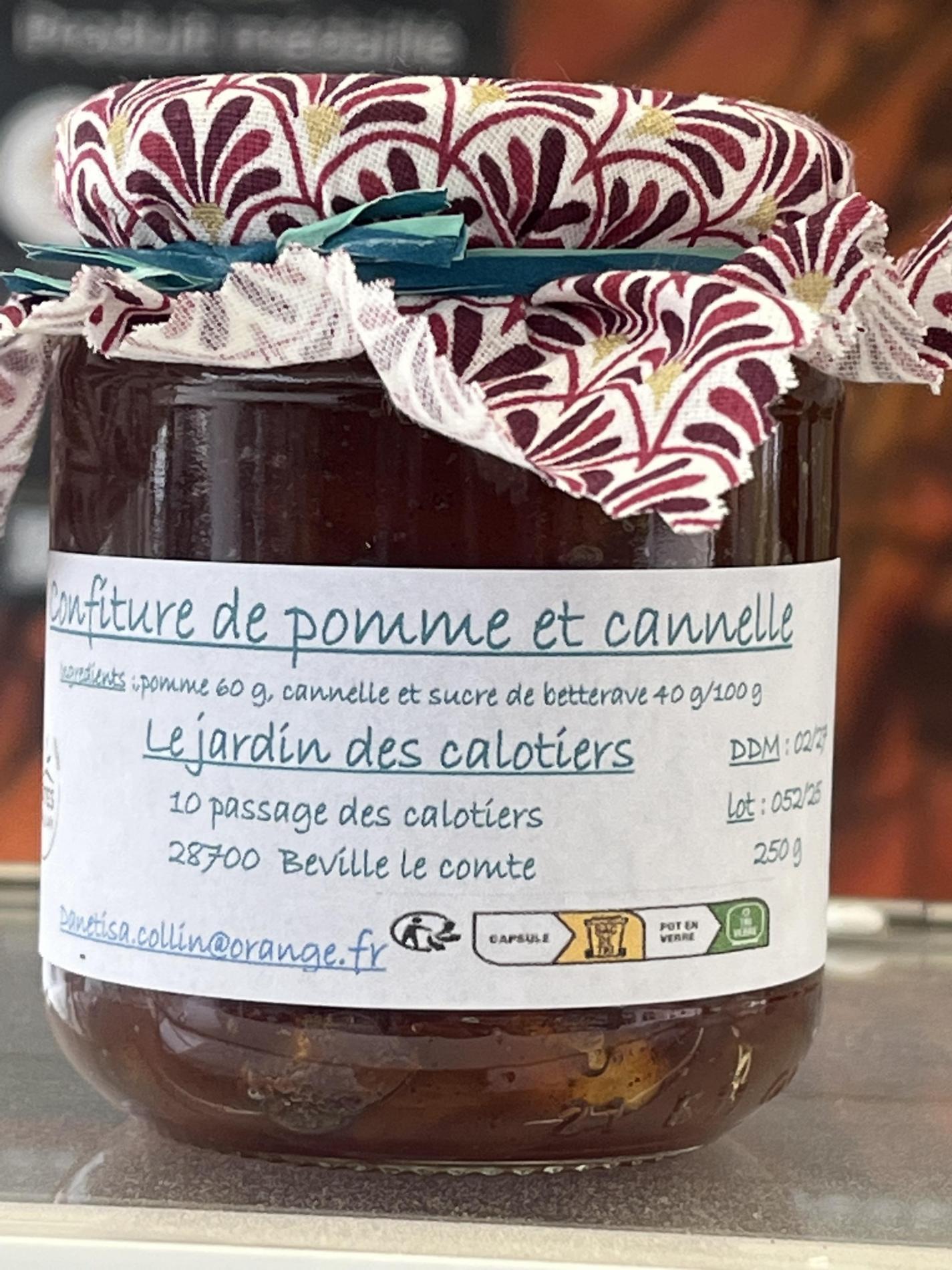 CONFITURE POMME CANNELLE
